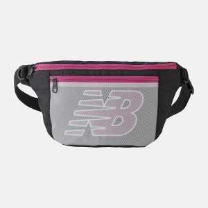 Bolsas New Balance Core Performance Large Waist Hombre Negras Gris | EC 1195WY