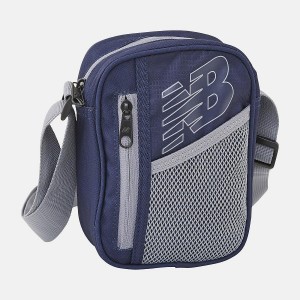 Bolsas New Balance Core Performance Shoulder Mujer Azules | EC 1947MA