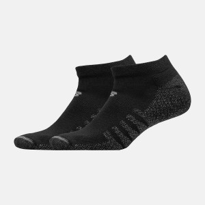 Calcetines New Balance Coolmax No Show 2 Pack Mujer Negras | EC 2030TV