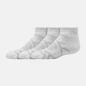 Calcetines New Balance Performance Ankle 3 Pack Niños Blancas | EC 1026GL