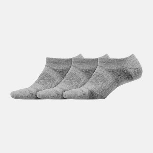 Calcetines New Balance Performance No Show 3 Pack Hombre Gris | EC 1287HK