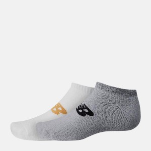 Calcetines New Balance Room No Show 2 Pack Mujer Beige | EC 2043KI
