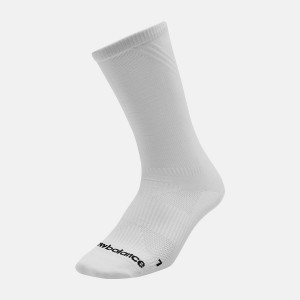 Calcetines New Balance Run Flat Knit Crew 1 Pair Hombre Creme | EC 1289KI