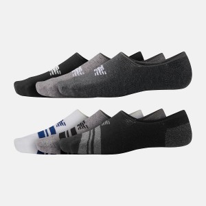 Calcetines New Balance Ultra Low No Show 6 Pack Hombre Gris Oscuro | EC 1296NB