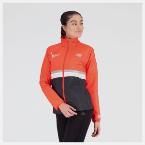 Chaquetas New Balance NYC Marathon Mujer Naranjas | EC 2072XF