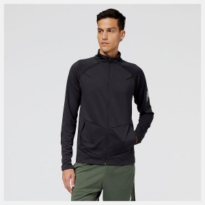 Chaquetas New Balance Tenacity Football Training Track Hombre Negras | EC 1375MA