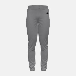 Pantalon New Balance Adversary 2 Baseball Solid Tapered Hombre Gris | EC 1383IS
