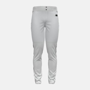 Pantalon New Balance Adversary 2 Baseball Piped Tapered Hombre Blancas | EC 1380TV
