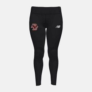 Pantalon New Balance Athletics Tight 2.0(Boston College) Mujer Negras | EC 2094JJ