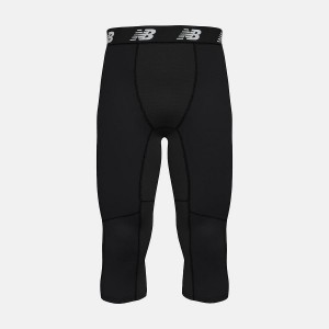 Pantalon New Balance Baselayer 3/4 Tight Hombre Negras | EC 1389FM