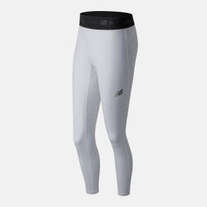 Pantalon New Balance Performance Tech Tight Mujer Plateadas | EC 2111IS