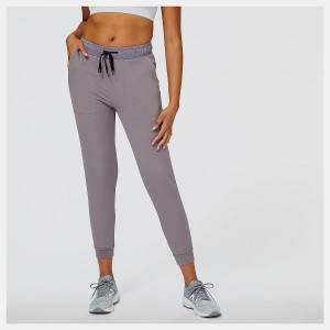 Pantalon New Balance Q Speed Mujer Gris | EC 2112OR