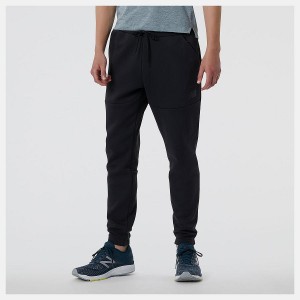 Pantalon New Balance R.W.Tech Fleece Hombre Negras | EC 1406TV