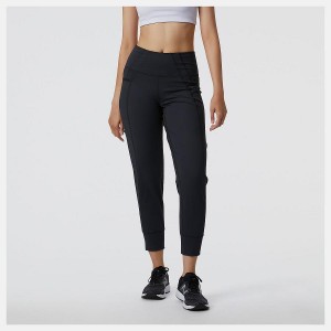 Pantalon New Balance Shape Shield Mujer Negras | EC 2119HK