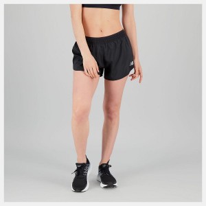 Short New Balance Accelerate 2.5 inch Mujer Negras | EC 2126VD