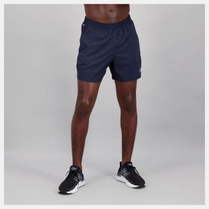 Short New Balance Accelerate 5 inch Hombre Negras | EC 1417HK