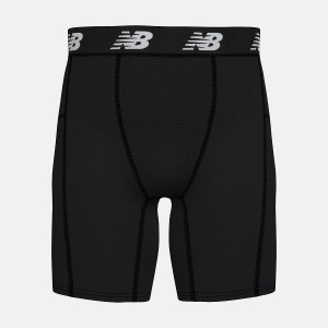 Short New Balance Baselayer Hombre Negras | EC 1424VD