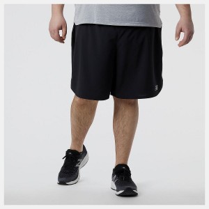 Short New Balance Impact Run 7 Inch Hombre Negras | EC 1432TV
