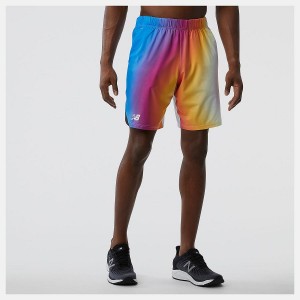 Short New Balance Printed Tournament 9 In Hombre Multicolor | EC 1446LH