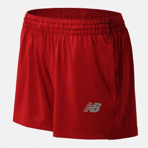 Short New Balance Tech Mujer Rojas | EC 2151CE