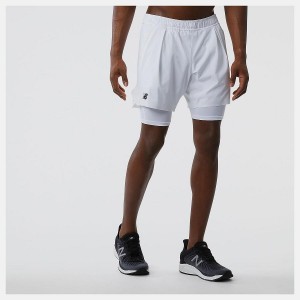 Short New Balance Tournament 7 In Hombre Blancas | EC 1459YU