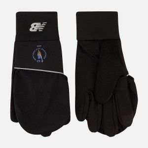 Sombreros New Balance NYC Marathon Light Weight Convertible Glove Mujer Negras | EC 1990JJ