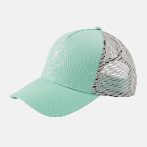 Sombreros New Balance NYC Marathon Trucker Mujer Verde Menta | EC 1995CE