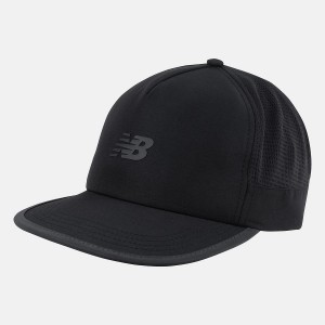 Sombreros New Balance Speed Run Trucker Mujer Negras | EC 2001WY
