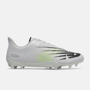 Tacos De Lacrosse New Balance RushV3 Low Hombre Blancas Verde | EC 1878OR