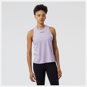 Tops New Balance Achiever Tank Mujer Moradas | EC 2177CE