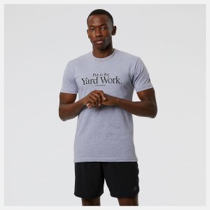 Tops New Balance Baseball Yard Work Hombre Gris Blancas | EC 1494GL
