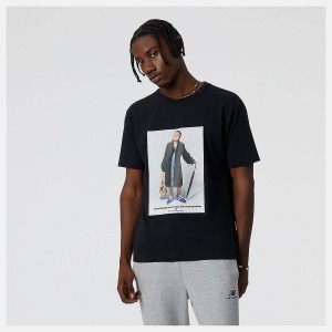 Tops New Balance Essentials Grandma Hombre Negras | EC 1500XF