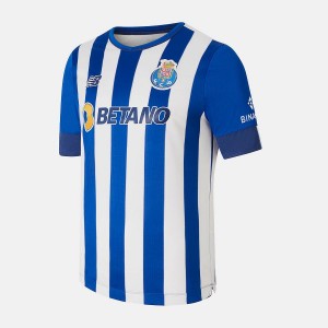 Tops New Balance FC Porto Home Sleeve Jersey Hombre Azules Blancas | EC 1510TV