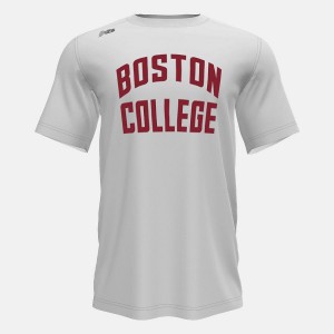 Tops New Balance Short Sleeve Tech(Boston College) Hombre Blancas | EC 1577ZG