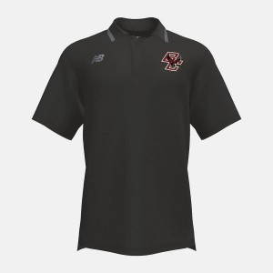 Tops New Balance Team Rally Polo(Boston College) Hombre Negras | EC 1580VD