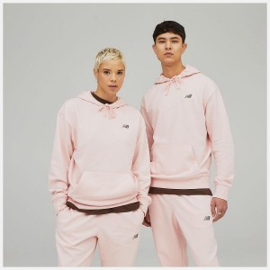 Tops New Balance Uni-ssentials French Terry Mujer Rosas | EC 2255CE