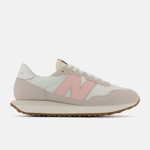 Zapatillas Lifestyle New Balance 237 Mujer Beige Rosas | EC 2262EX
