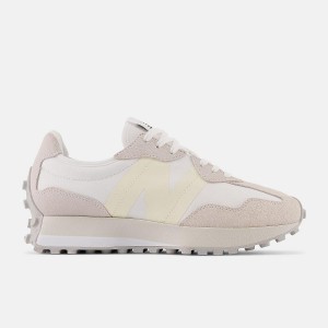 Zapatillas Lifestyle New Balance 327 Mujer Blancas Rosas | EC 2274GL