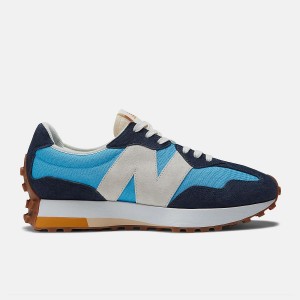 Zapatillas Lifestyle New Balance 327 Mujer Azules | EC 2268OR
