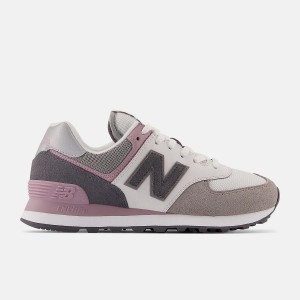 Zapatillas Lifestyle New Balance 574 Mujer Moradas Marrones | EC 2290TV