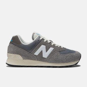 Zapatillas Lifestyle New Balance 574 Mujer Plateadas Gris | EC 2284NB