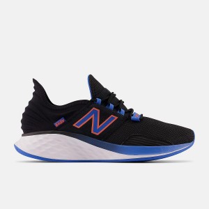 Zapatillas Lifestyle New Balance Fresh Foam Roav Hombre Negras Moradas | EC 1675FM