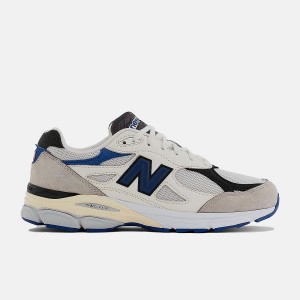 Zapatillas Lifestyle New Balance MADE in USA 990v3 Hombre Beige Negras | EC 1693YU