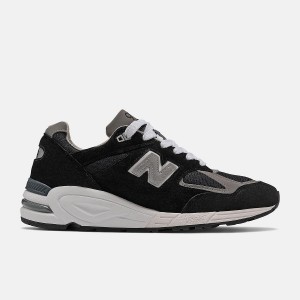 Zapatillas Lifestyle New Balance MADE in USA 990v2 Core Hombre Negras | EC 1692TV