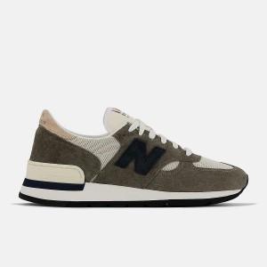 Zapatillas Lifestyle New Balance MADE in USA 990 Hombre Beige Marrones | EC 1685BC