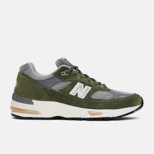 Zapatillas Lifestyle New Balance MADE in UK 991 Hombre Verde Oliva | EC 1683CE