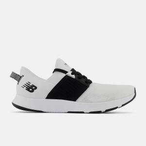Zapatillas Para Caminar New Balance DynaSoft Nergize v3 Mujer Blancas Negras | EC 2423UT