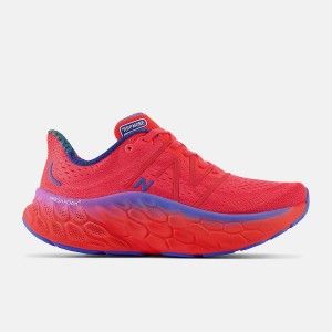 Zapatillas Para Caminar New Balance Fresh Foam X More v4 Mujer Rojas | EC 2433VD