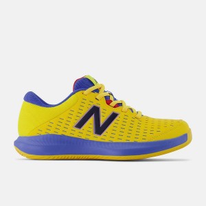 Zapatillas Tenis New Balance 696v4 Mujer Amarillo | EC 2536BC