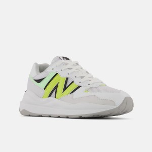 Zapatos New Balance 57/40 Niños Blancas Verde | EC 1126AP